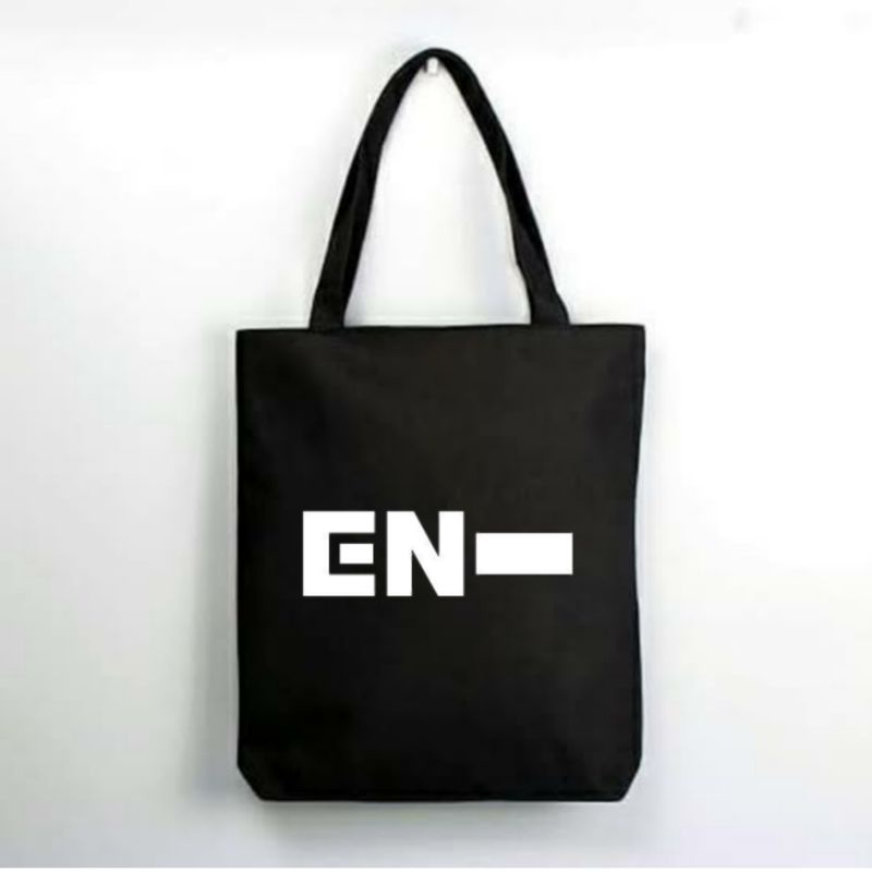 Totebag Zipper Enipen EN- Logo tas jinjing resleting