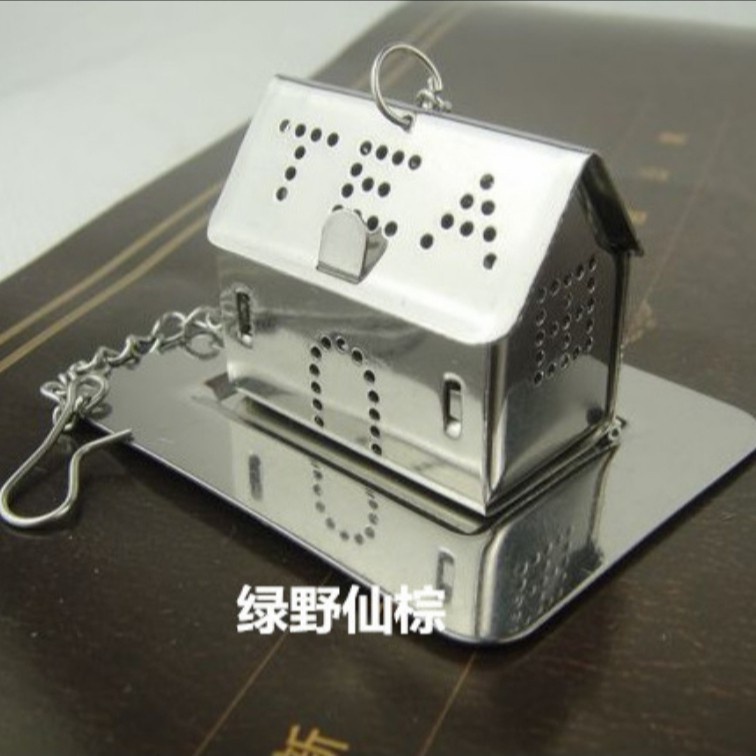 Tempat Teh Celup House Tea Bag Filter Sari Daun Wangi Stainless