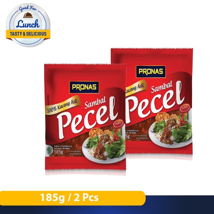 

vd2011c Pronas Pecel Pedas Sedang 185 G Bundling 2 Pcs Fsfs201