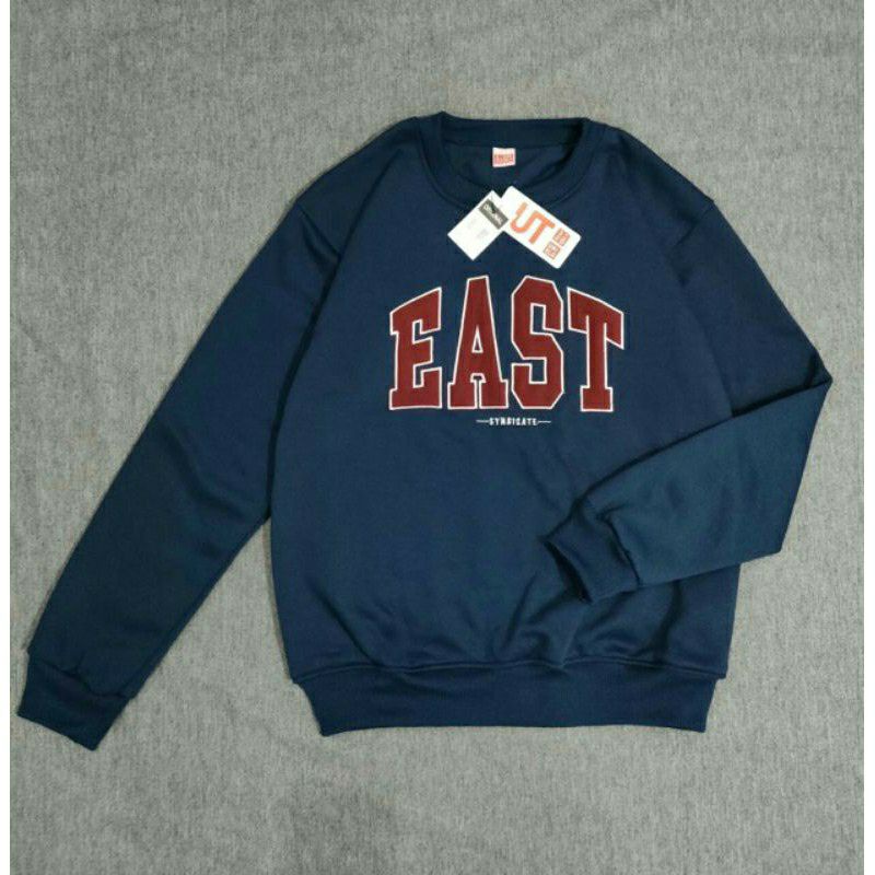 Uniqlo east sweatshirt sweater crewneck pria & wanita terbaru M L XL
