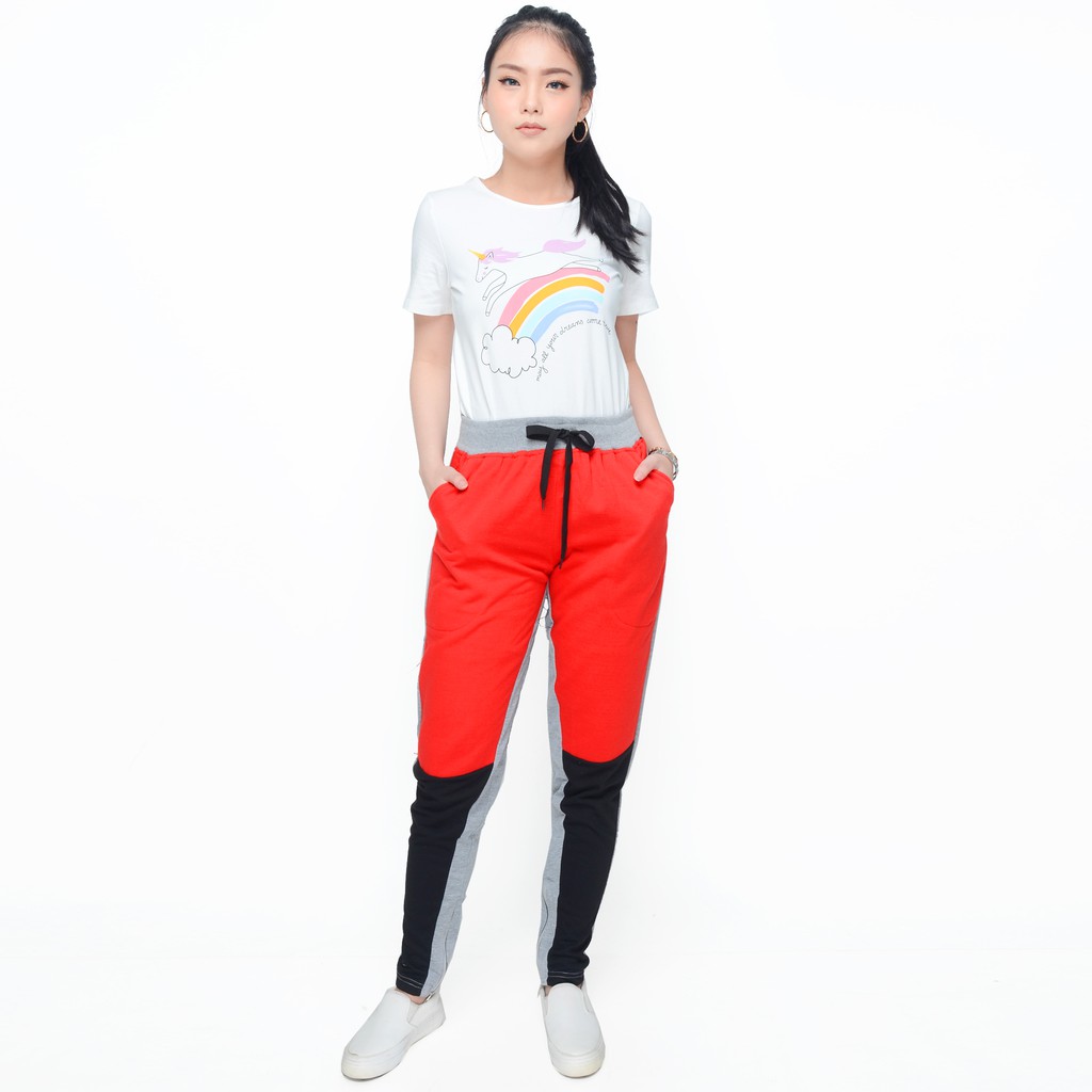 Celana Panjang Jogger Training wanita Keren Terbaru - XSHOP Ronita