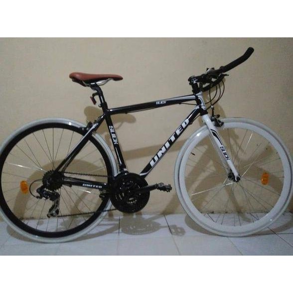 Sepeda Fixie Hybrid 700c United Slick 71 Alloy