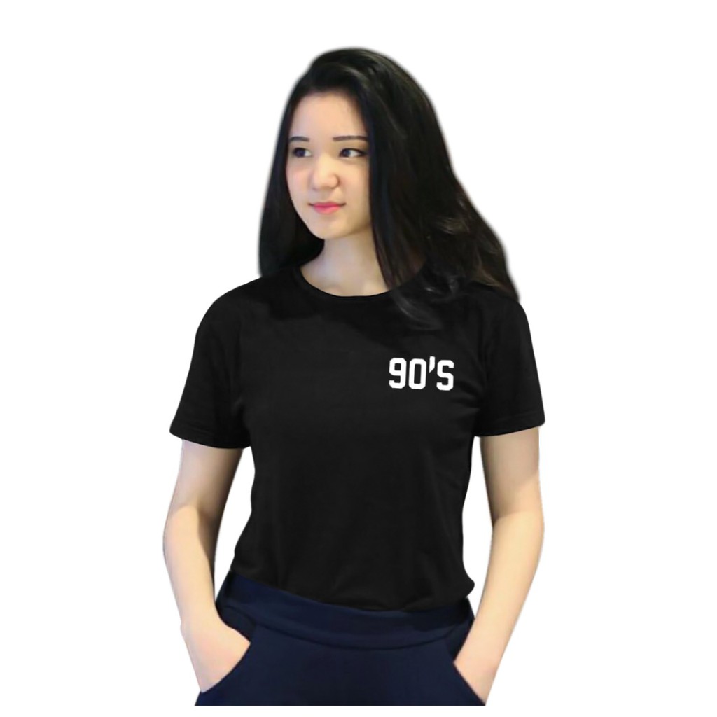 Kaos Cewe 90s / Kaos Wanita 90s (LD 92, P 60)