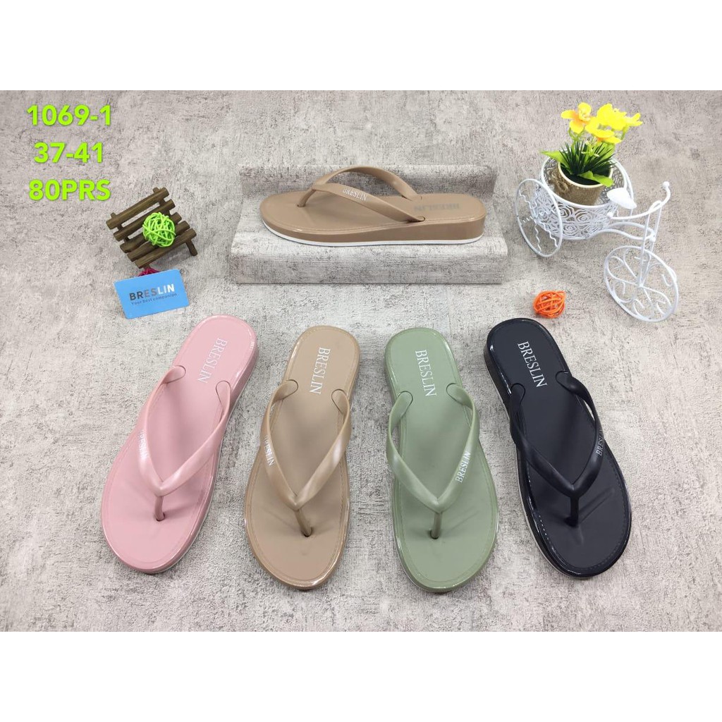 Sandal Jepit Wanita Jelly Sendal Japit Jeli Cewek Karet Jely Cewe Import No 37 - 41 Breslin