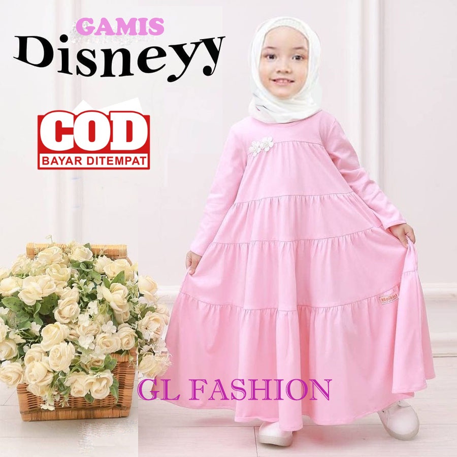 GAMIS ANAK DISNEYY MY PRINCESS BEAUTIFUL GIRL DRESS MAXY GL FASHION