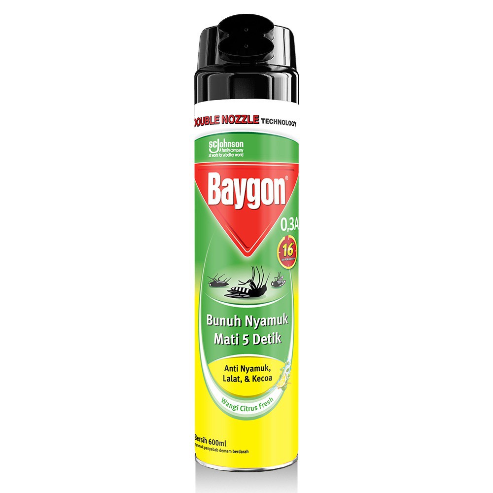 BAYGON 600ML CITRUS FRESH