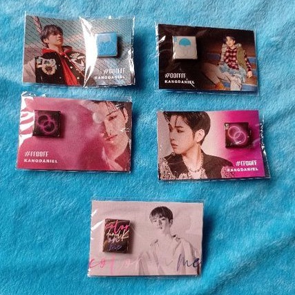 KANG DANIEL OFFICIAL MERCH COVER ALBUM BADGE/KANG DANIEL KAKAO FRIEND BADGE
