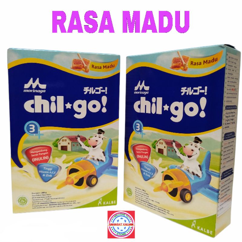 Chil Go Powder 3+ 300gram Usia 3 - 12 Tahun