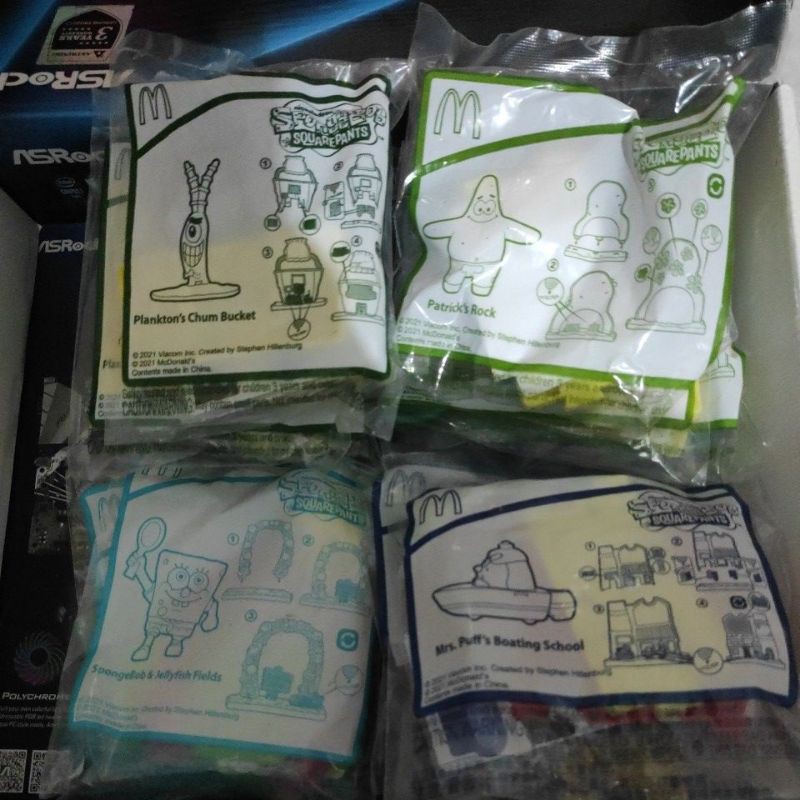 Happy meal Spongebob Squarepants 2021