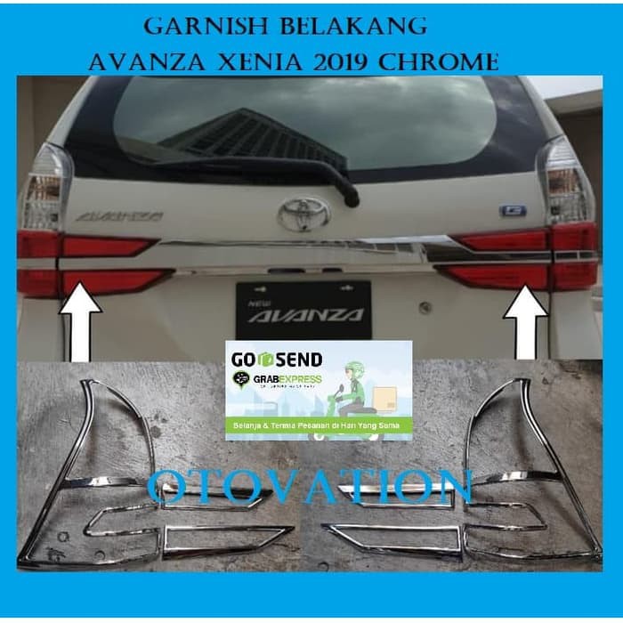 Garnish belakang avanza 2019 chrome List Lampu Belakang Mobil Avanza