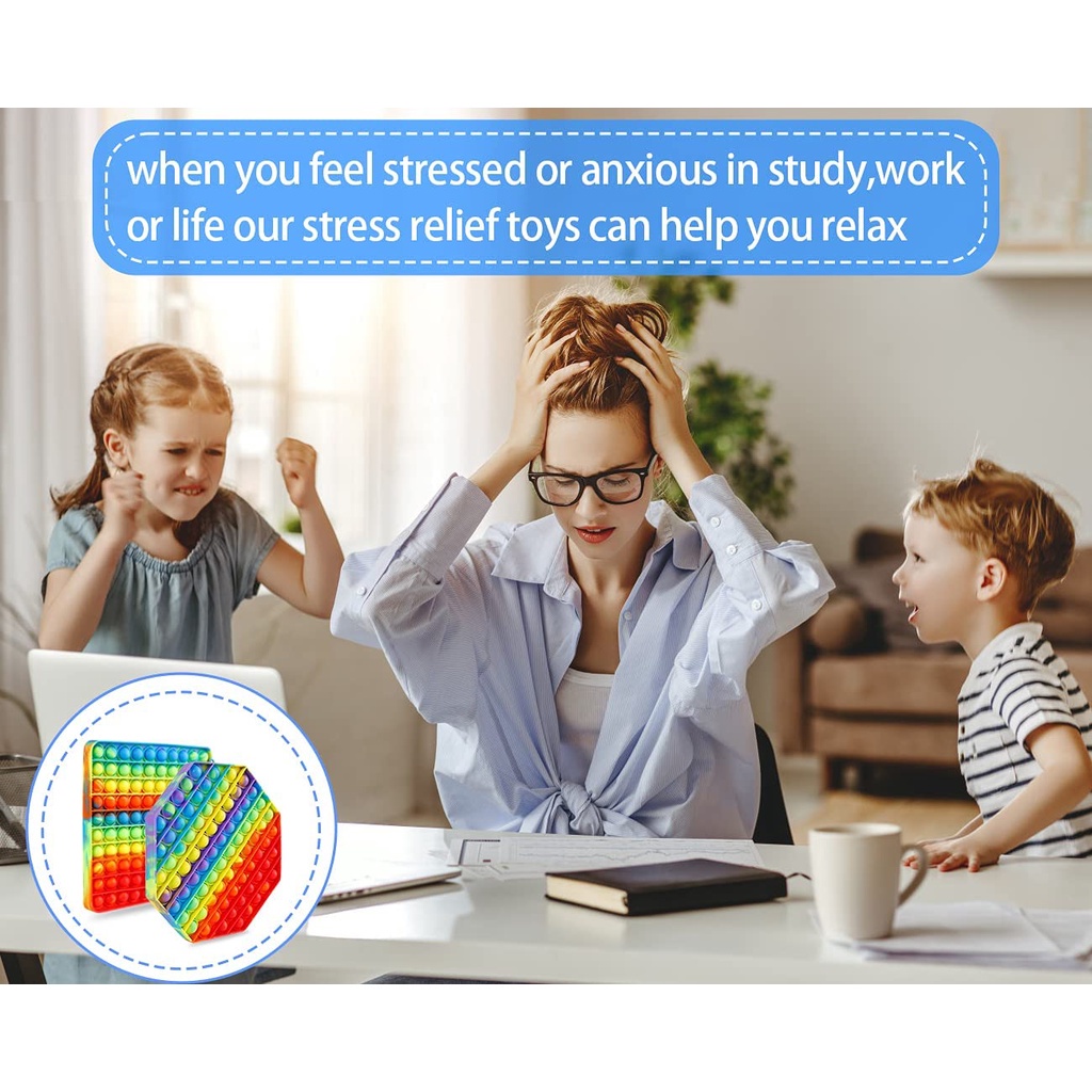 Jumbo Pop It Push Bubble Sensory Cute Toy Super Big Popit Gigantic Oversized Chess Board Push Pop It Hello Kitty Toys for Kid Children Gift-6