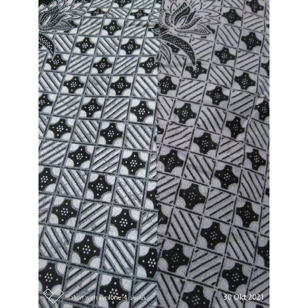 Kain Perca Batik dan Kain Perca Batik Bali Kain Motif Garis ( 1 lembar )