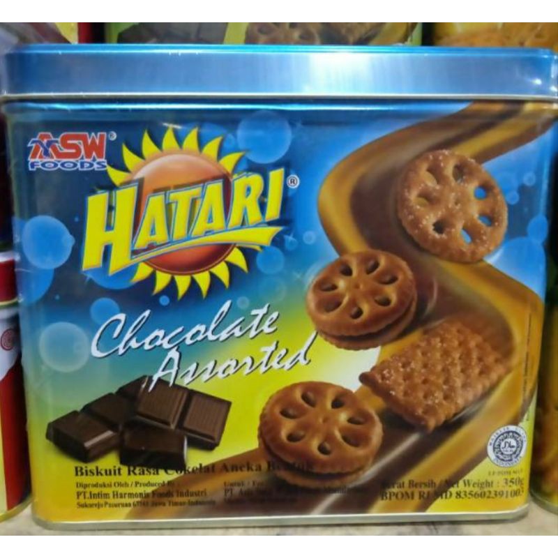hatari biskuit kaleng 350 gram