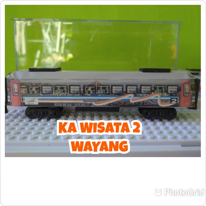 Jual Gerbong KAI Kereta Api Indonesia KA Wisata 2 Wayang | Shopee Indonesia