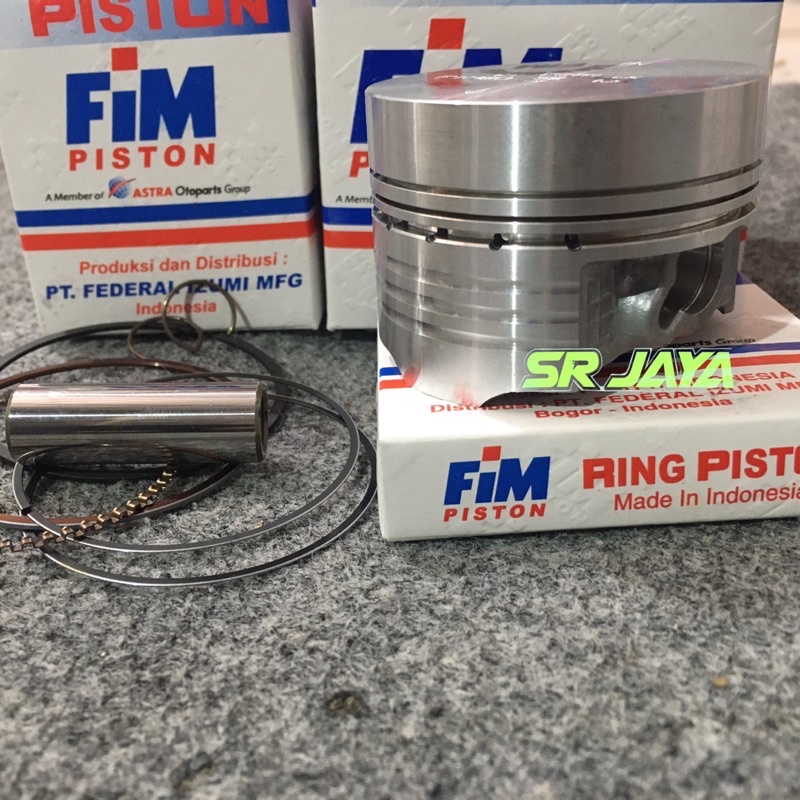 Piston fim 57 58 60 pin 13 custome dome piston seher 57 58 60 pin 13 custome dome kepala mentah pist