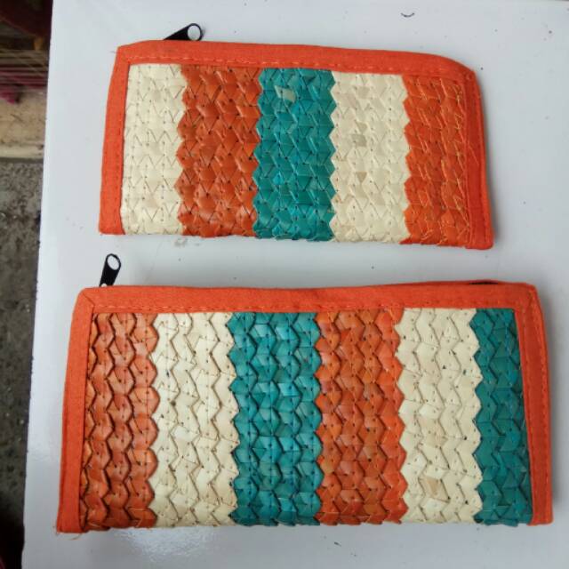 Dompet lontar harga 1set isi 2pcs