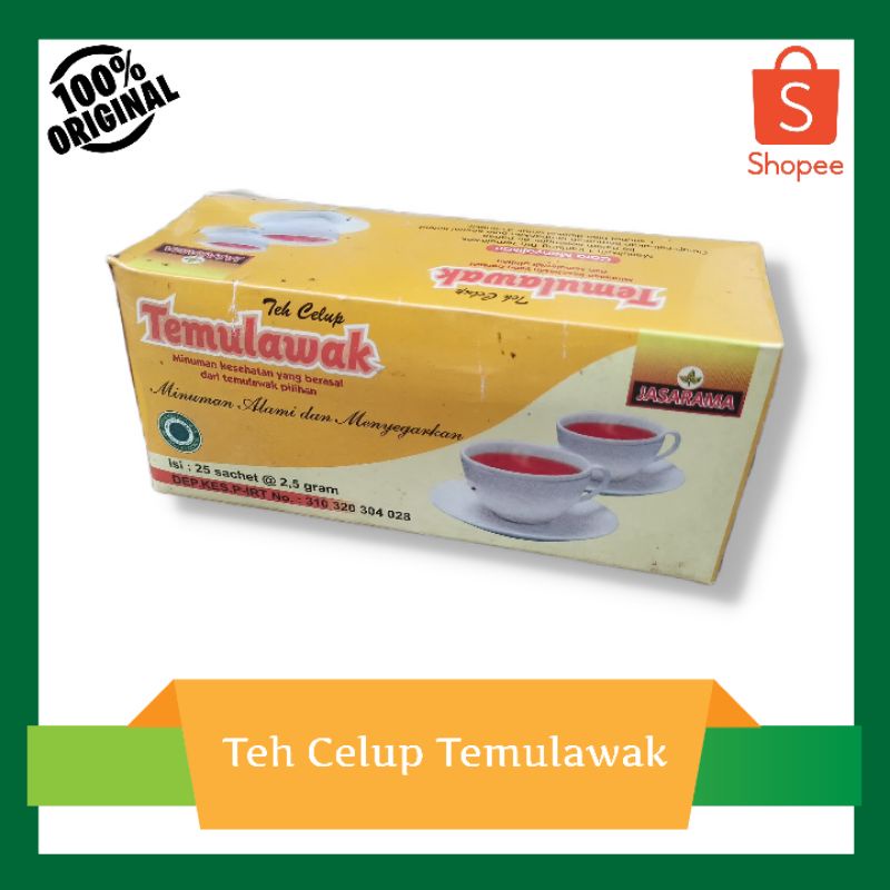 

Teh Temulawak Teh Celup Herbal, Untuk Menurunkan Kadar Kolesterol.