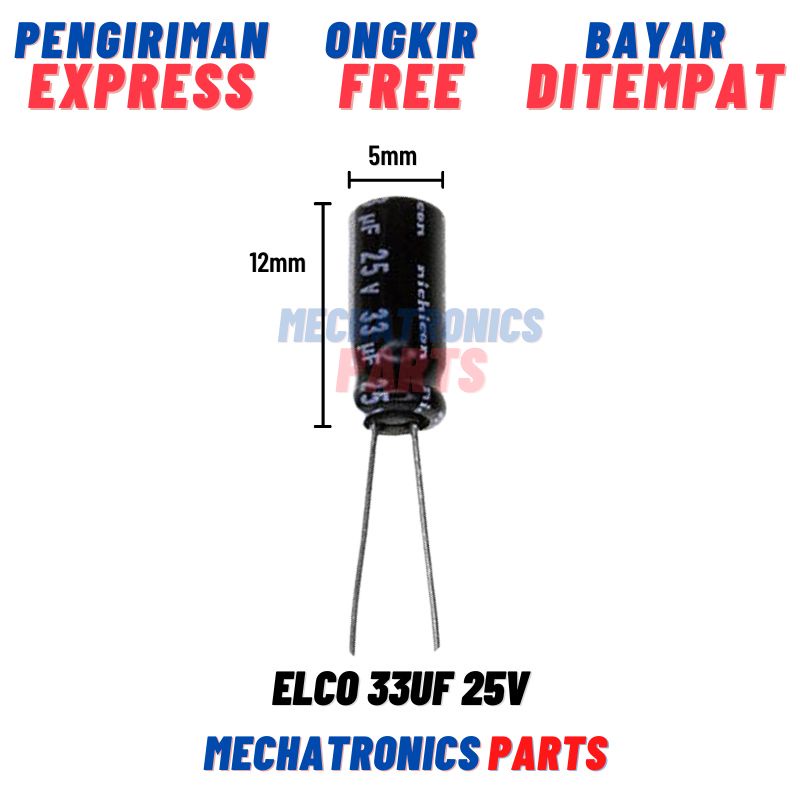 [PAS-9733] ELCO 33UF 25V