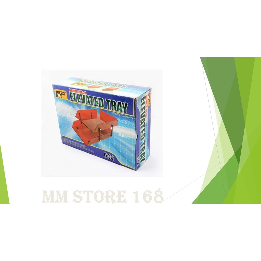 

Letter Tray / Bak Surat 2 Susun Merk Microtop 602