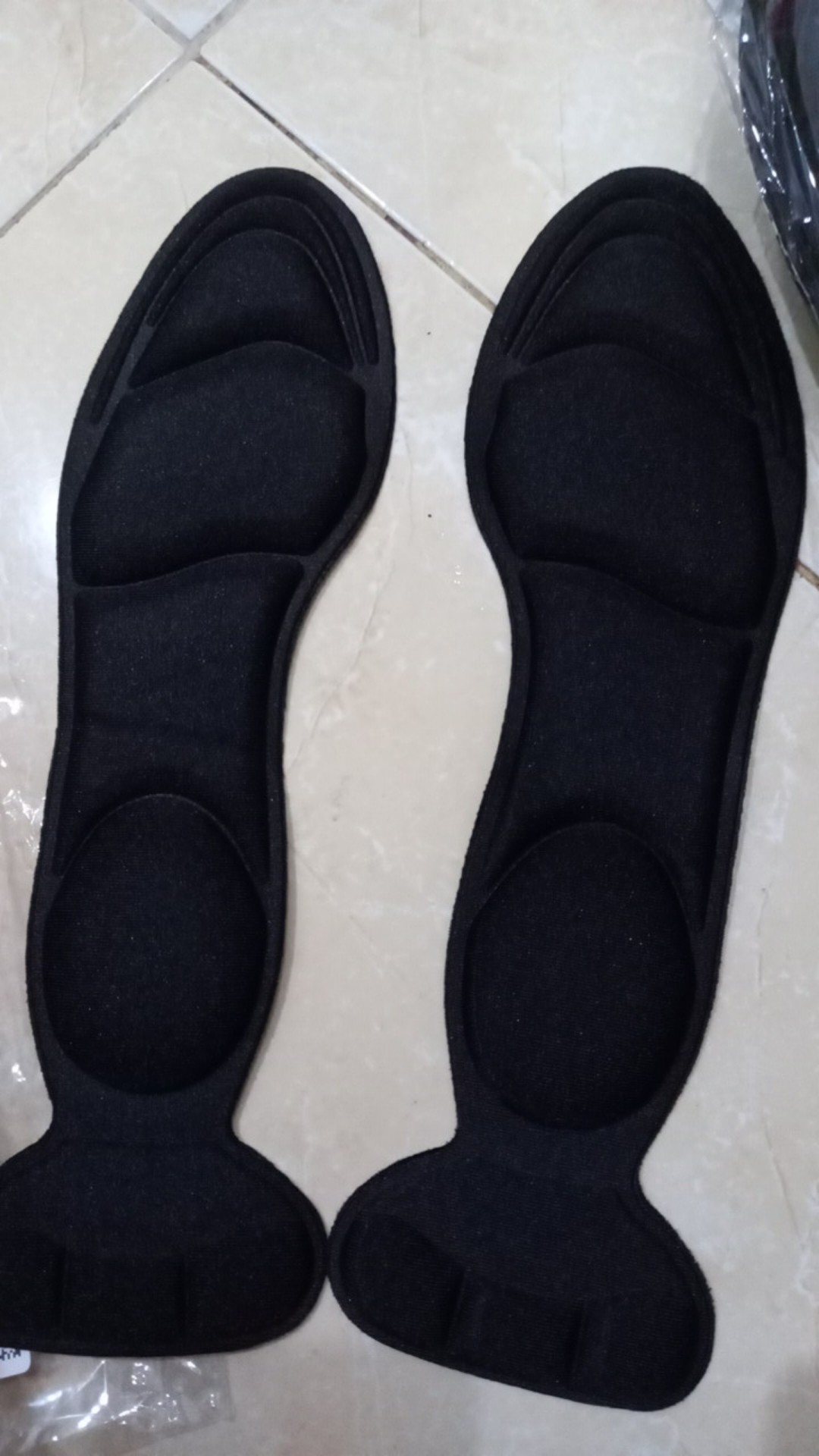 [daily Use] - Insole Pad Alas Kaki Wanita High Heels Breathable Anti Slip 1 Pair - 169d - Black