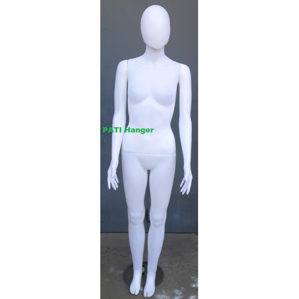 Manekin Full Body Alien Plastik Wanita /Patung Full Body Wanita Alien