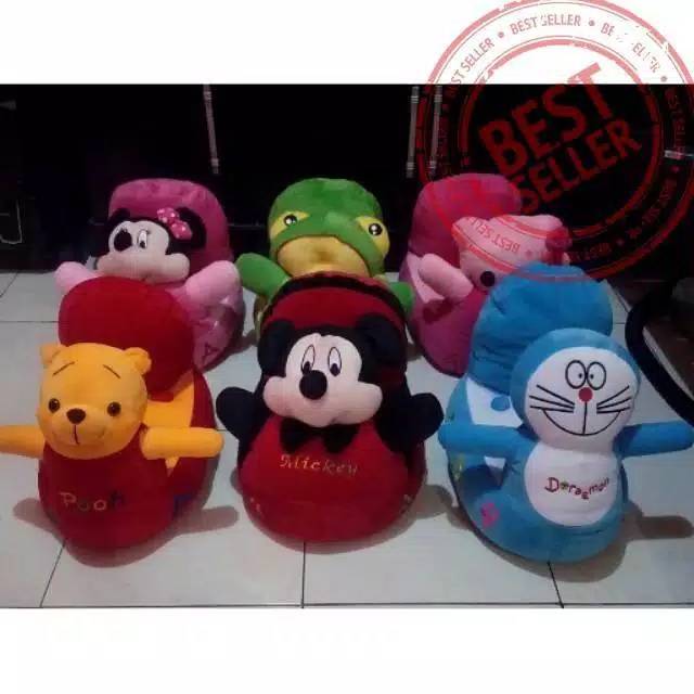 SOFA ANAK ODONG KARAKTER BONEKA LUCU