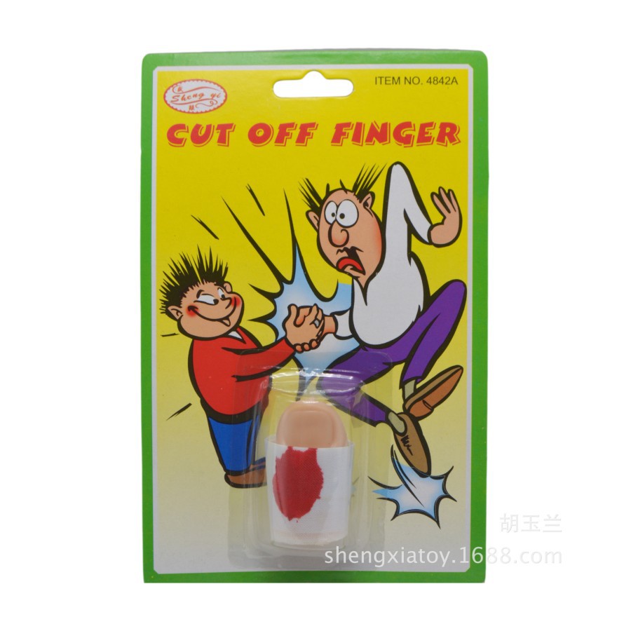 COF cut off finger jari copot putus berdarah mainan prank sulap toys