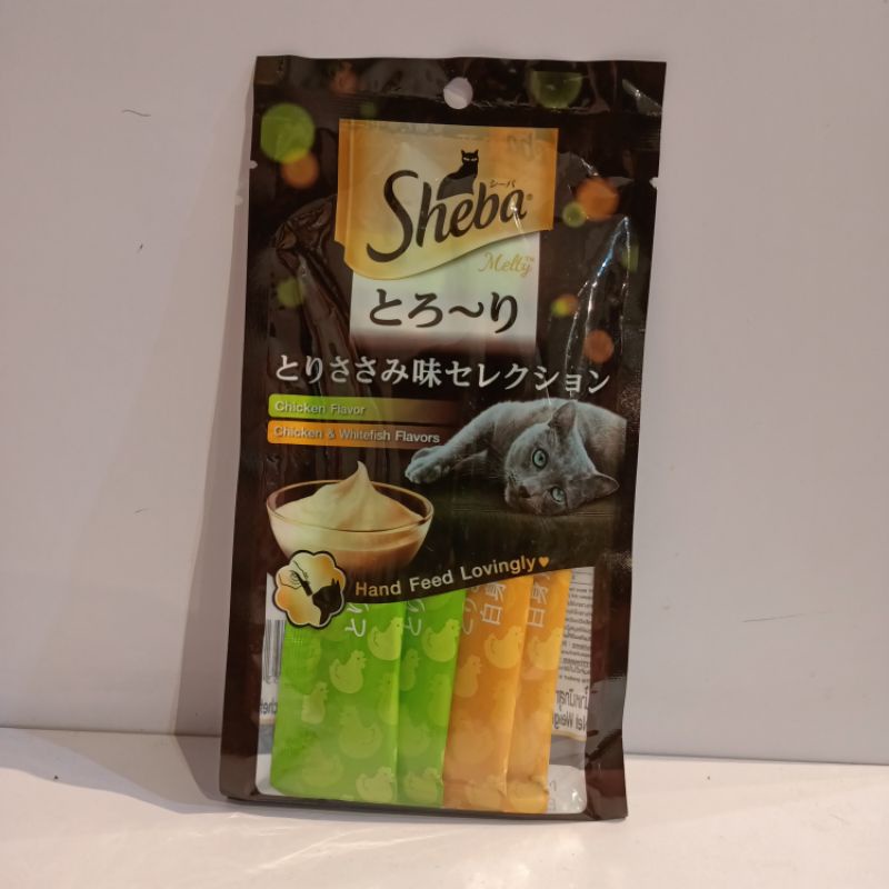 Sheba Creamy Treat Sachet 12gr X 4sachet 48gr