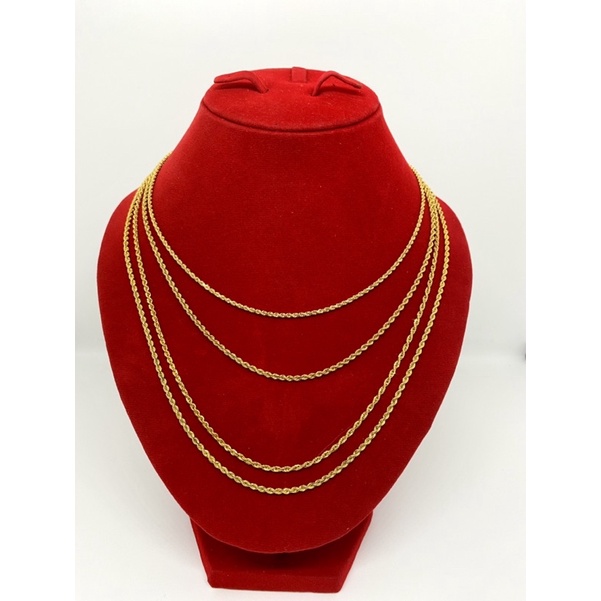 KALUNG KOREA KALUNG SIMPLE MODEL TAMBANG / ILUT 24k PRIA DAN WANITA