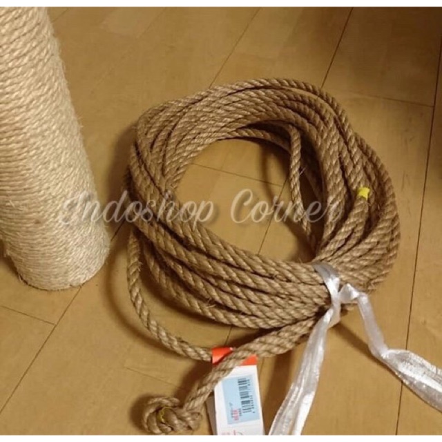 Cat condo tali tambang tampar garukan kucing cat condo mainan kucing (meteran)