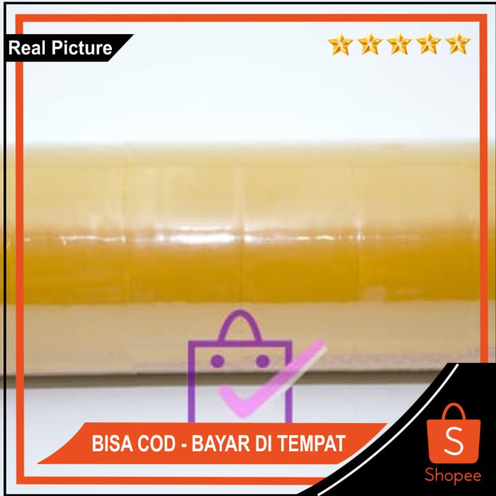 

TAPE / ISOLASI LAKBAN 45mm x 63meter BENING & COKLATM834