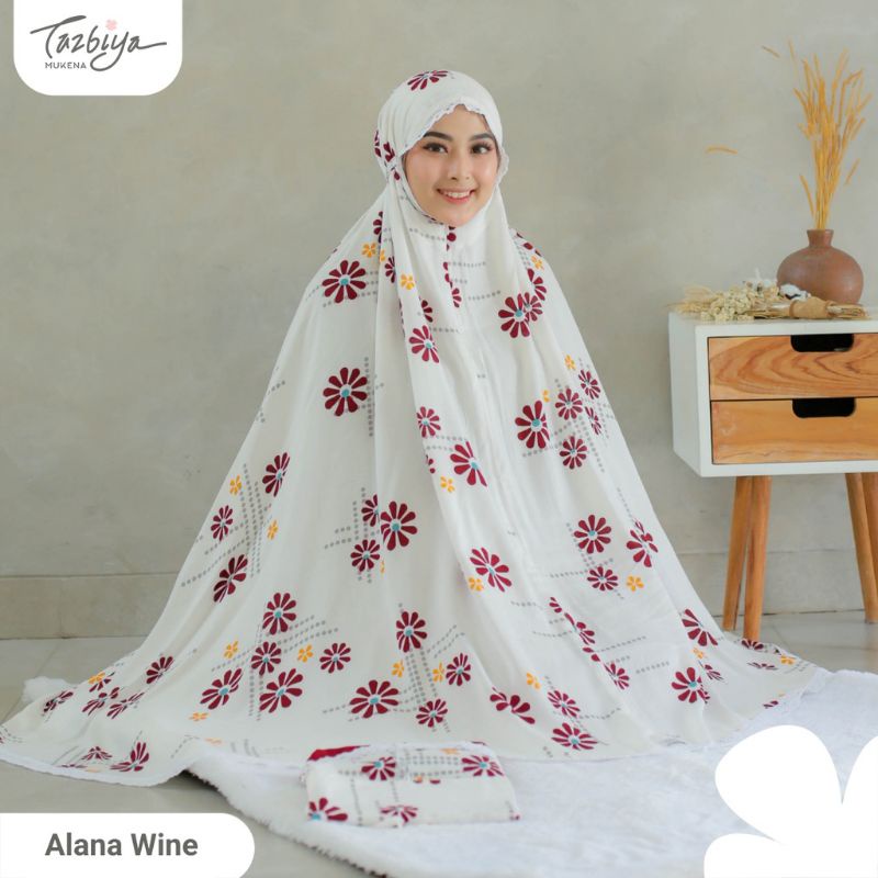 MUKENA TAZBIYA KOMBINASI 2IN1 ALANA SERIES ALLSIZE