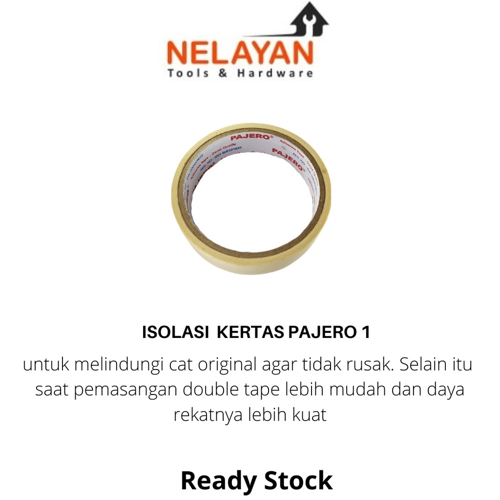 

ISOLASI - Isolasi Kertas Pajero 1