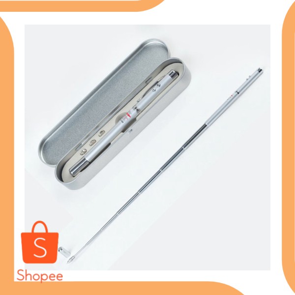 

Unik Pena Premium 5 in 1 Laser Pointer Senter Pulpen Multifungsi 18thM t Murah