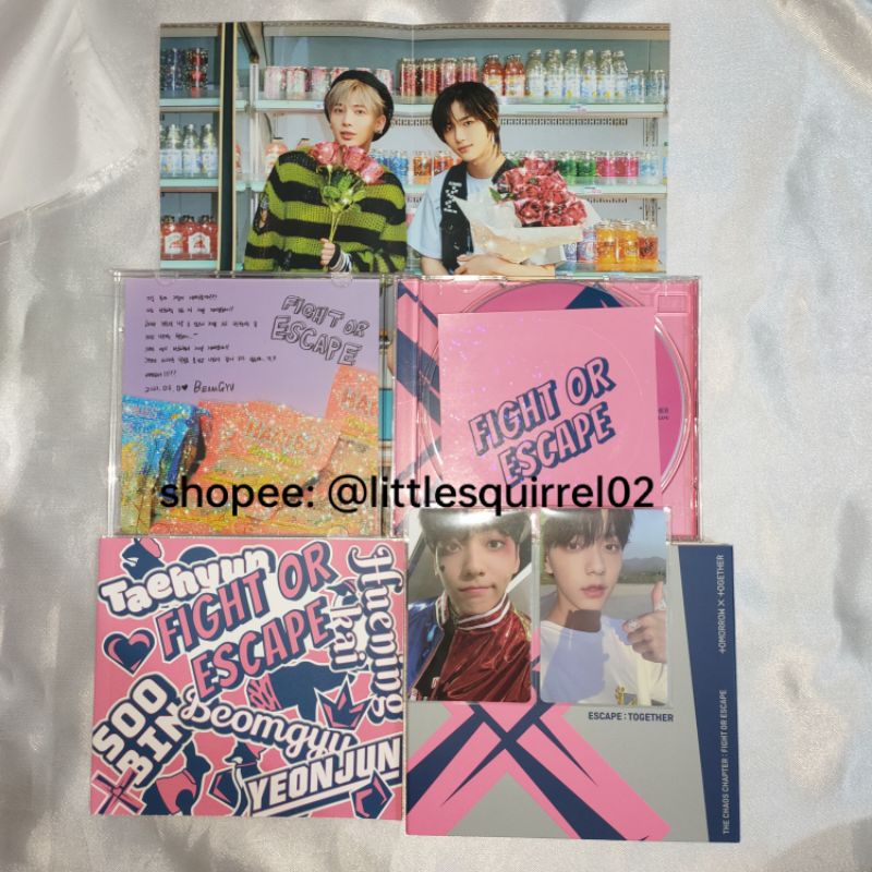 Tomorrow X Together TXT Album Jewel Case Escape : Together (Soobin Harley)