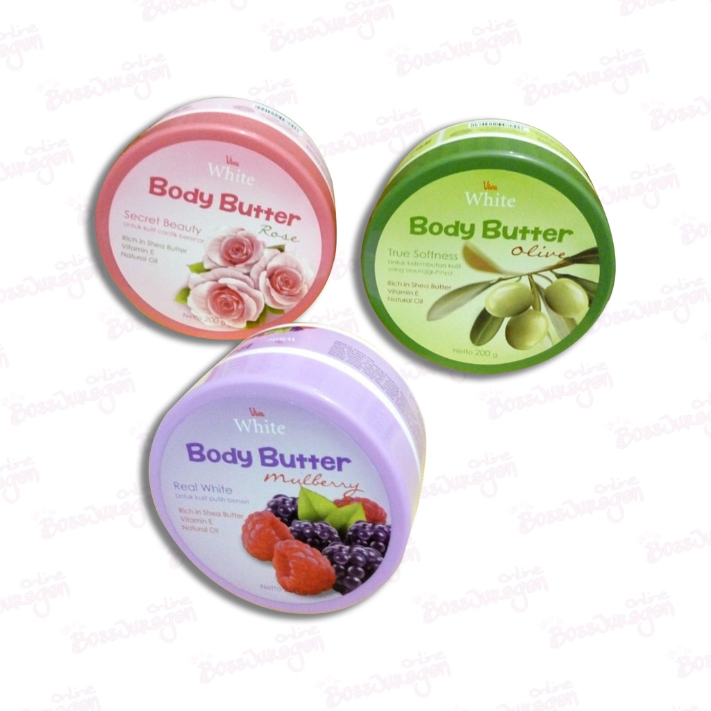 (BOSS) VIVA WHITE BODY BUTTER - VIVA BODY BUTTER 200 gr