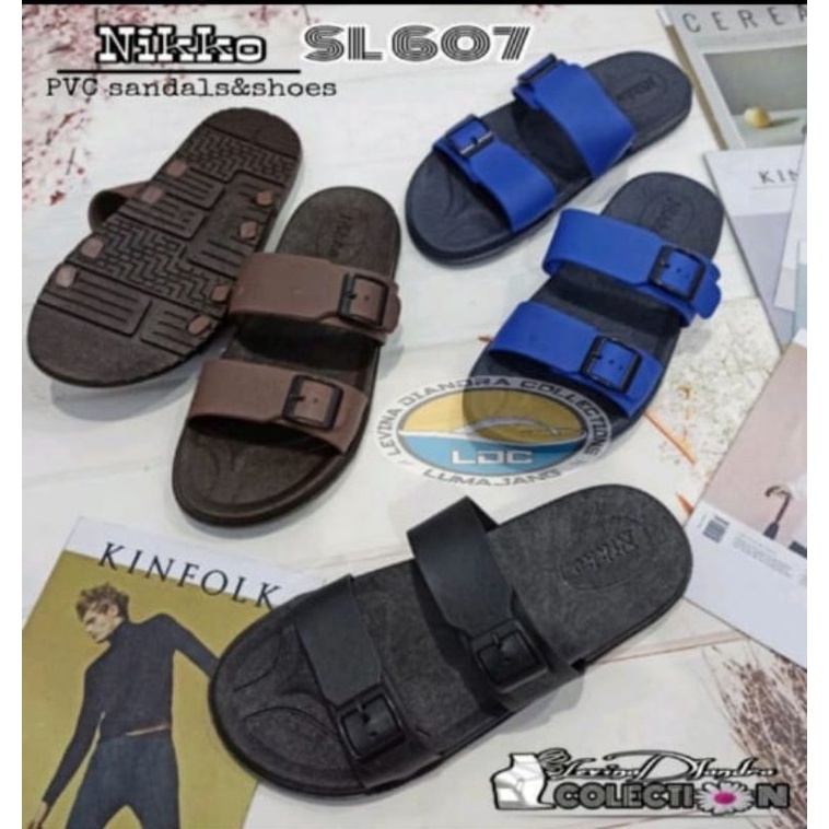 Sandal Selop Gesper &amp;  ban 2 keren