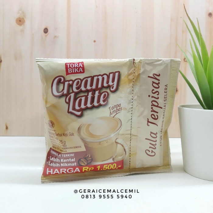

t01thy Torabika Creamy Latte | 1 Renceng (10Pcs) Ds20X11