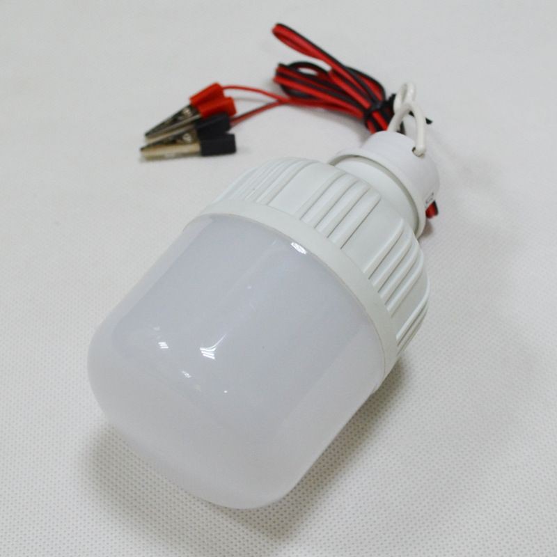 Lampu LED DC 12V lampu aki