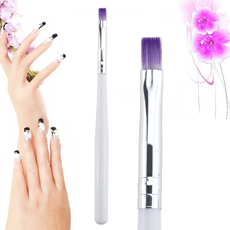 1pc Brush Pen Nail Art Portable Untuk Terapi / Gambar / Ukir Kuku