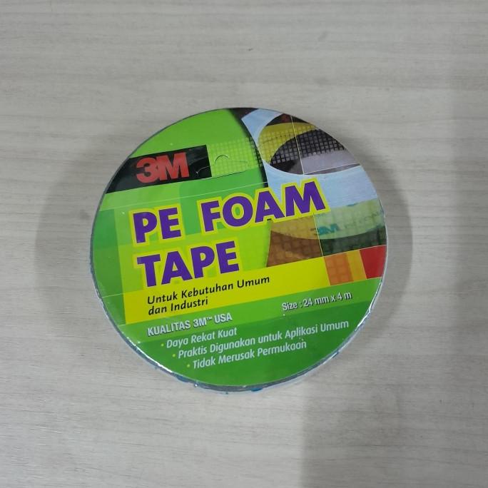 

(BISA COD) Double tape 3M PE Foam 24mm x 4m FREE ONGKIR Kode 516