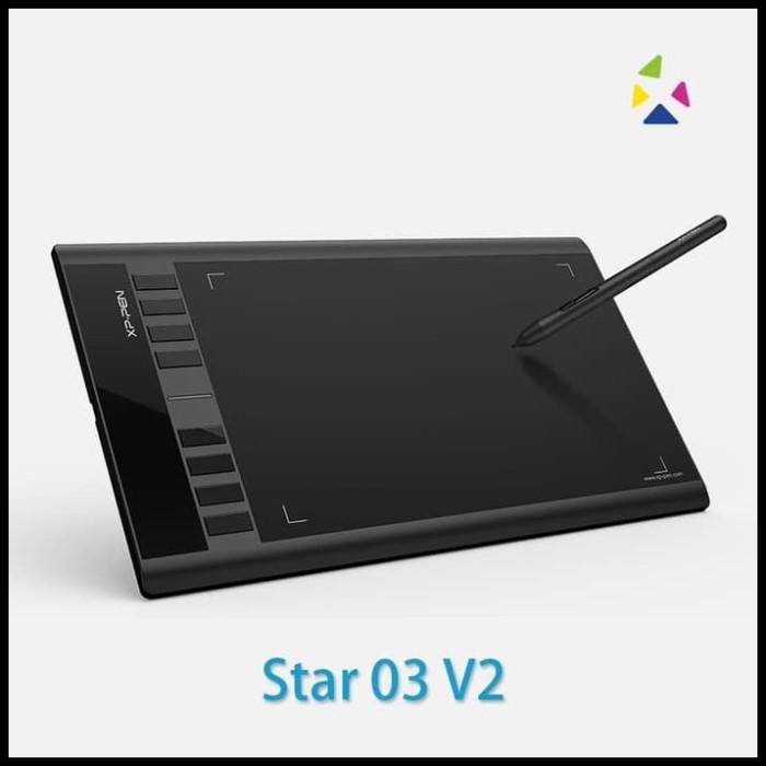 PROMO - XP-Pen Star 03 V2 Graphics Digital Drawing Tablet