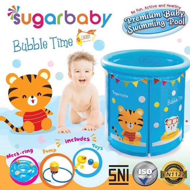 Sugar Baby Premium Baby Swimming Pool BLUE