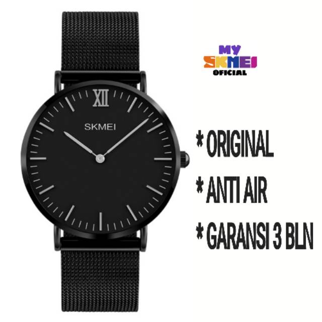 ⚡Garansi Original⚡ Jam Tangan Pria Anti Air Keren Tipis SKMEI 1181