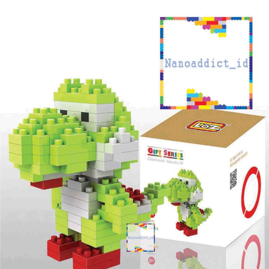 super mario nanoblocks