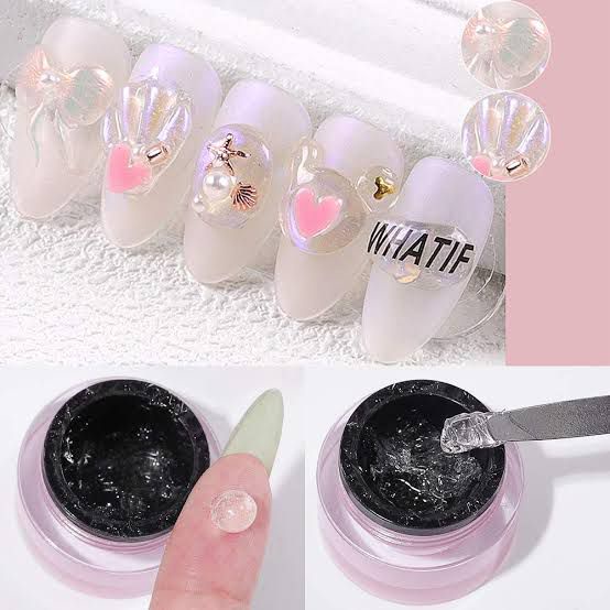 MISSCHEERING 4D GEL CARVED GEL / carving gel 4d timbul hiasan nail art