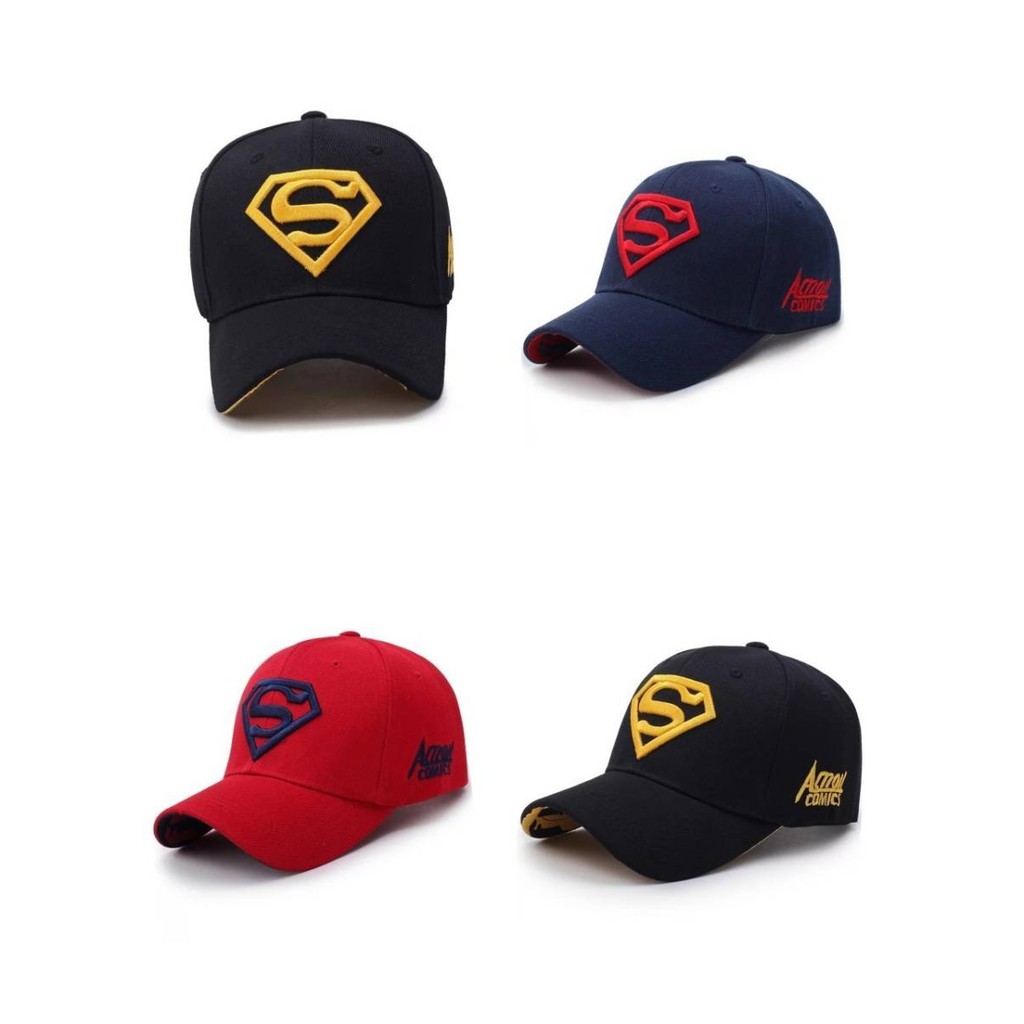 TOPI ANAK BAYI IMPORT KEREN NYAMAN SUPERMAN