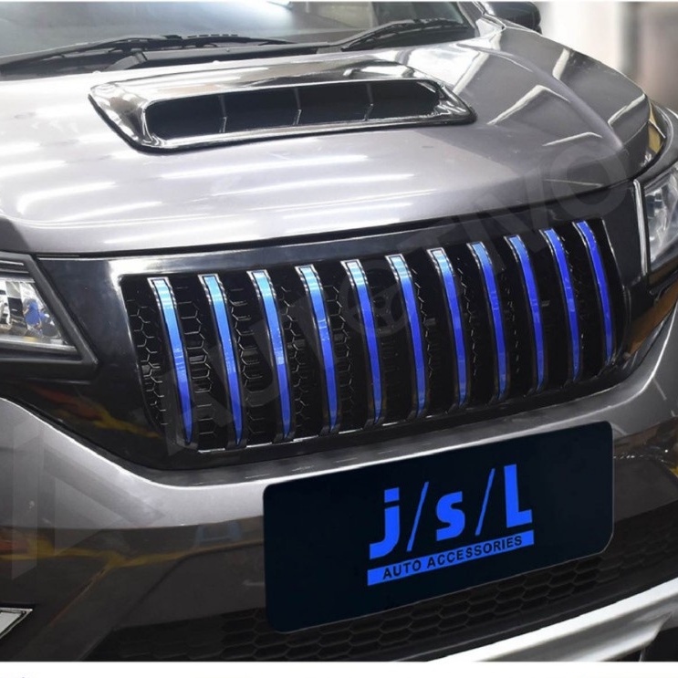 Grill Depan Mobil BRV Front Grille Blacktivo Blue Model Appolo