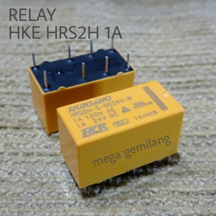 Relay DPDT HKE 24V 24 V 24Volt 24 Volt 8P 8 P 8Pin 8 Pin