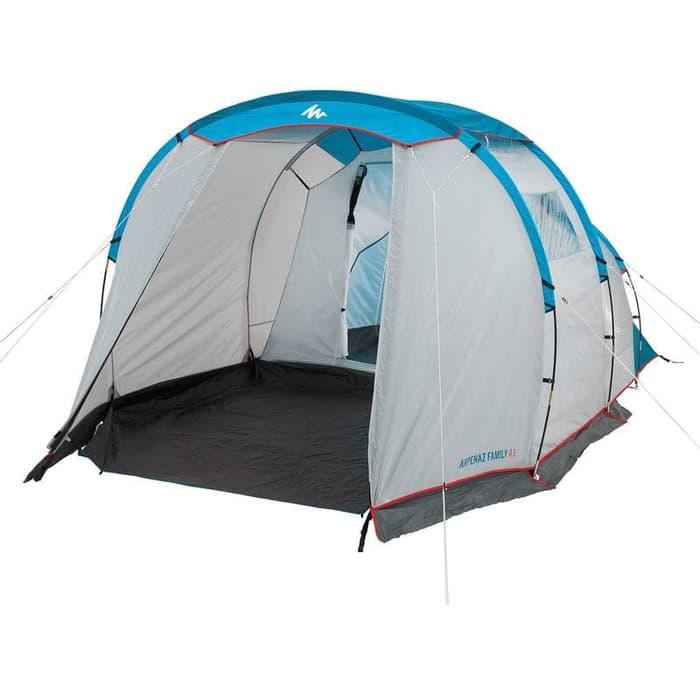  Jual  Tenda camping 4 orang Arpenaz Family camping tent 